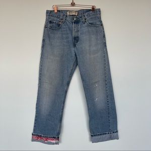 Levi’s 505 Regular Fit Embroidered